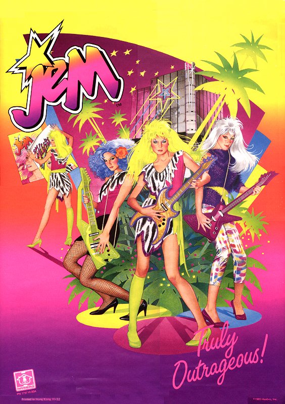 Doll line Misfits poster with Starlight Music behind them