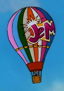 Old Jem logo, with differently shaped star above the J