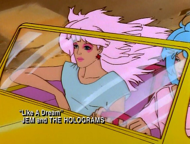 Jem singing 'Like A Dream', she's rockin' it in the roadster!!!