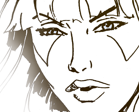 Jerrica from storyboard (yes with makeup)