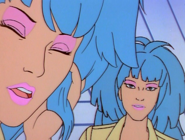 ...and turning Kimber into an Aja lookalike with blue hair (apparently using Kimber's model design though)