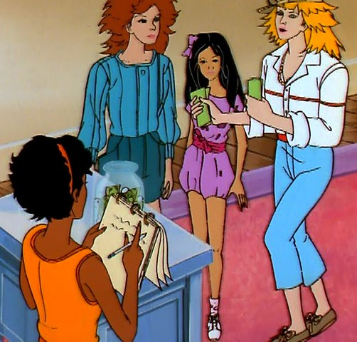Starlight girls: Lela, Becky, Ba Nee and Deirdre