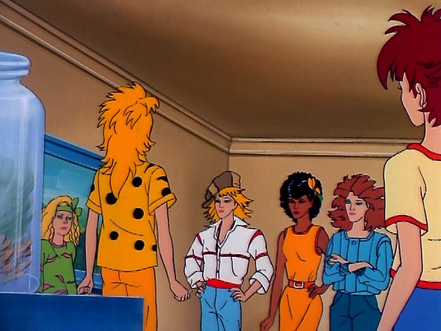 Ashley punished by the other Starlight girls