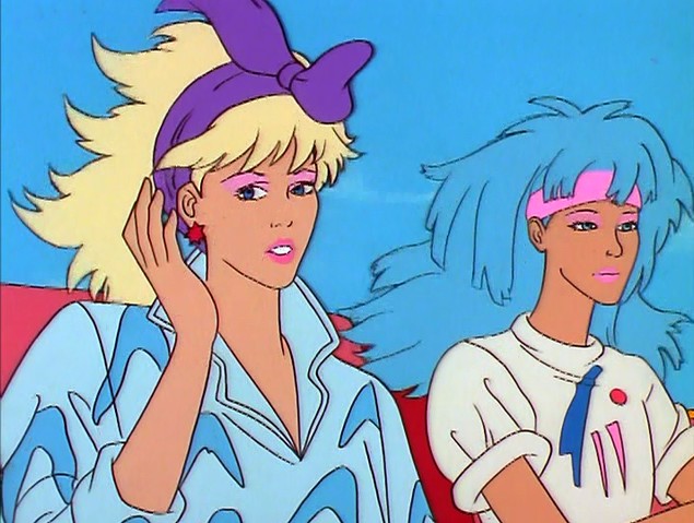 Jerrica and Aja in the roadster