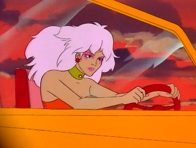 Jem in the Rockin' Roadster, trying to escape the Termina... I mean Zipper