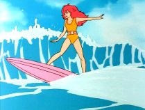 Kimber surfing